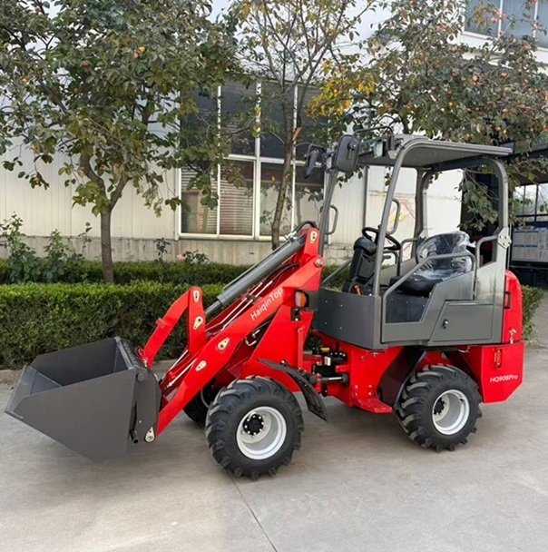 New HQ908Pro Mini Loader with Kubota Engine
