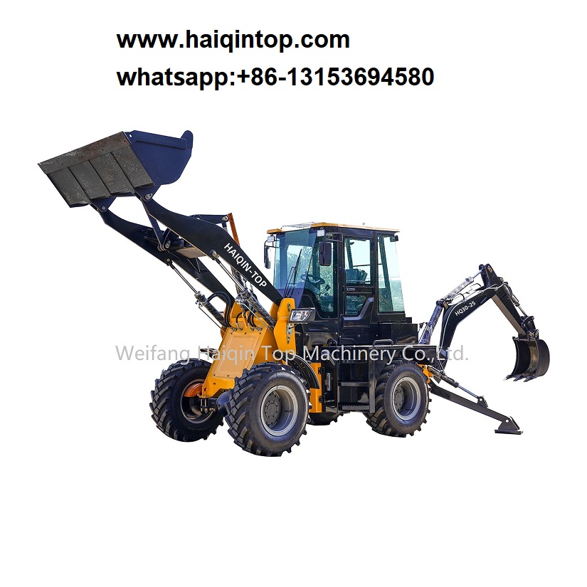 Daily inspection work is an important part of backhoe wheel loader