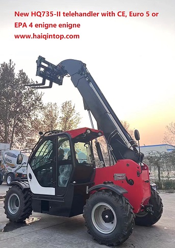 FT40 telehandler with euro 5 engine telehandler forklift maintenance way