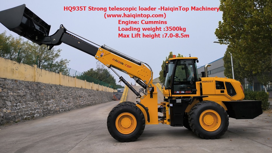 New Telescopic Loader HQ935T with Cummins Engine