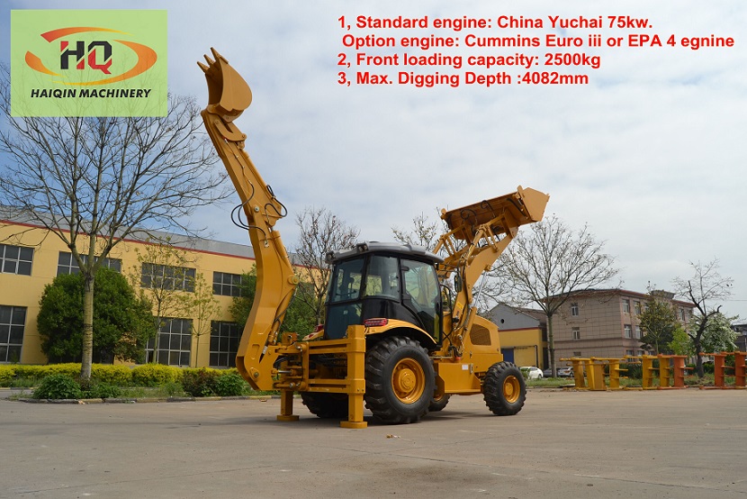 Backhoe loader sdlg Maintenance items every 1000h,need check the oil in the rotary mechanism box etc .