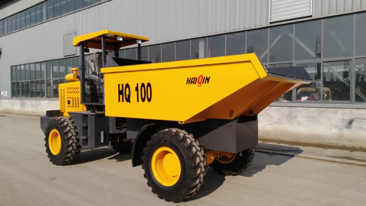 Strong 10.0ton Wheel Dumper with 92kw engine