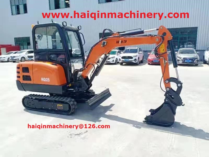 Haiqin-Top New 2.5ton small crawler Excavator with Euro 5 engine