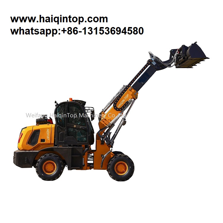 teleskop radlader  with CE, telescopic articulated loader with euro 5 engine