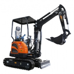 New Tailless Excavator (HQ18U) with Perkins Engine