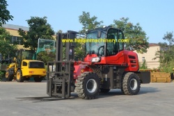 New designed Rough terrain forklift (HQCY35)