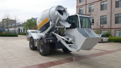 Self-Loading Mobile concrete mixer