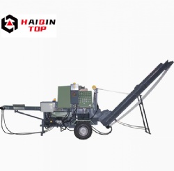 Heavy-Duty Firewood Processor for Efficient Log Cutting and Splitting