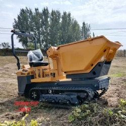 Small tracked dumper HQ-15 with Kubota engine